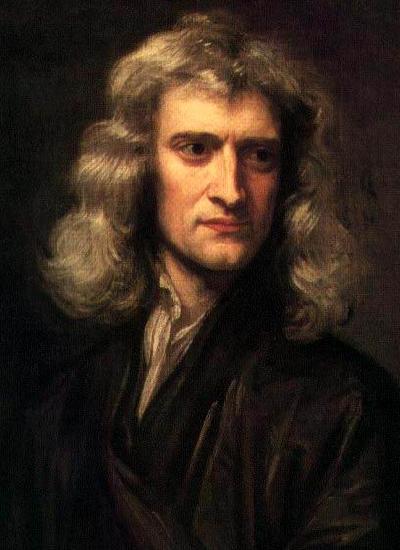 Sir Godfrey Kneller Isaac Newton oil painting image